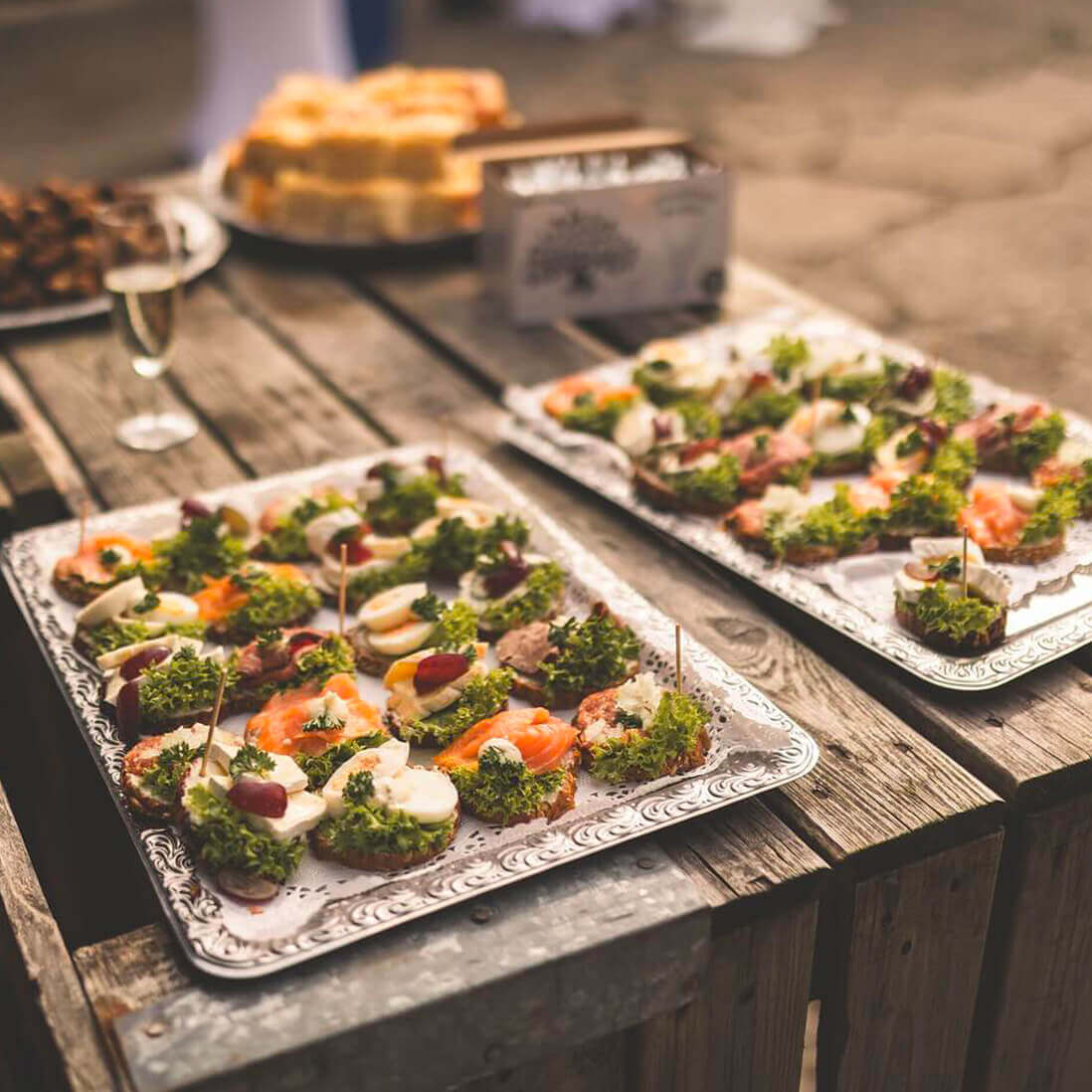 Kann ich mein eigenes Buffet zusammenstellen?