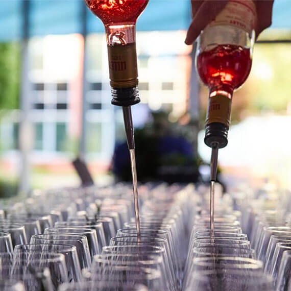 Cocktails mit Showeffekt